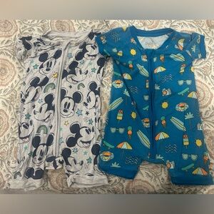 Little Sleepie Shorty Zippies